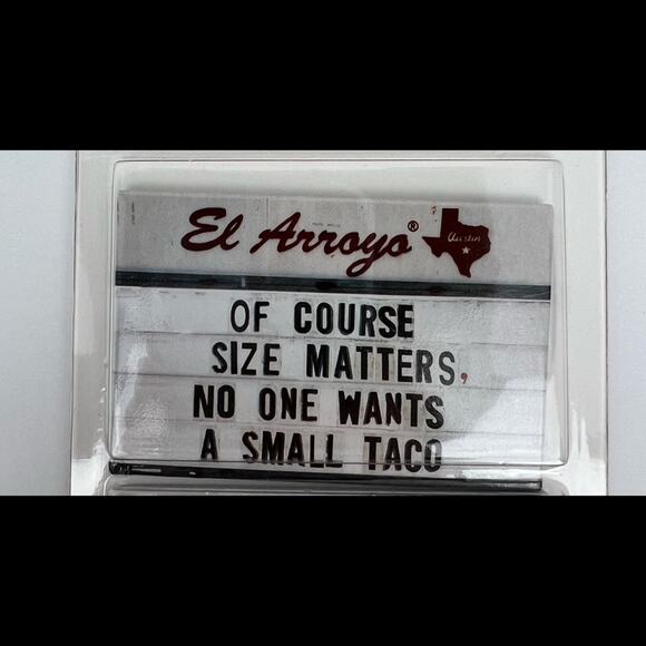 Taco 'About It Set of Three Magnets - NWT - Picture 3 of 5